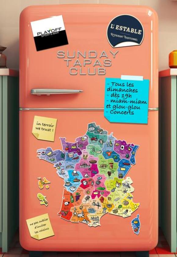 Sunday Tapas Club au Playoff