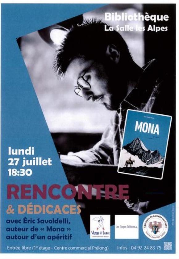 Rencontre & dédicace avec Eric Savoldelli_La Salle-les-Alpes
