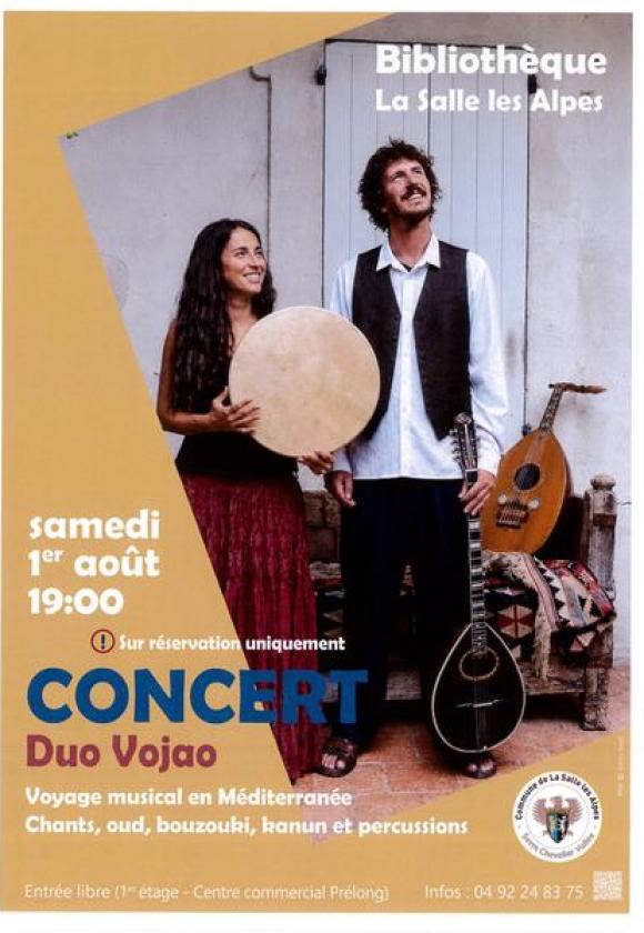 Concert Duo Vojao_La Salle-les-Alpes