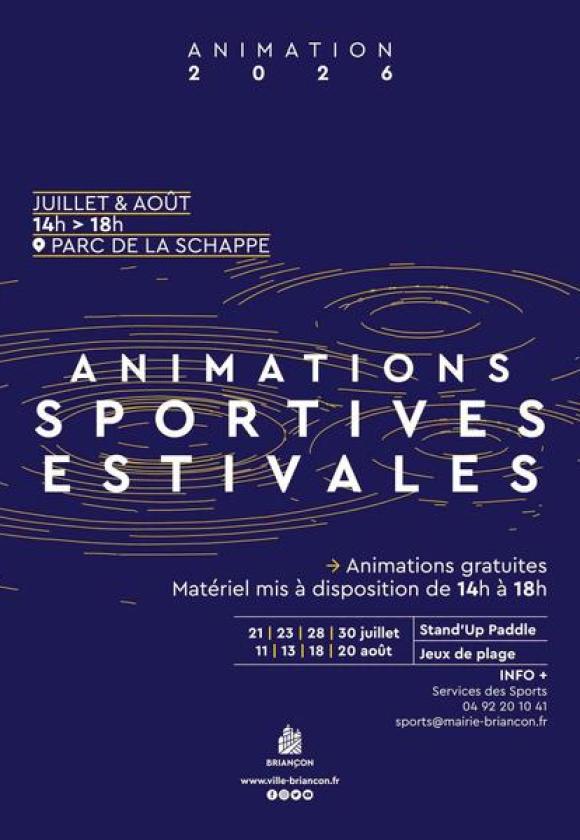 Animations sportives au Parc de la Schappe_Briançon