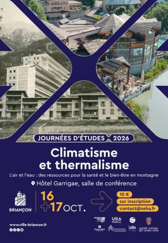 Journées d'études : Climatisme et Thermalisme_Briançon