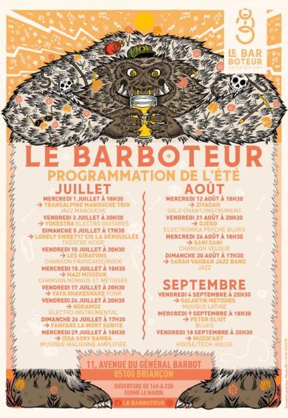 La programmation estivale du Barboteur_Briançon
