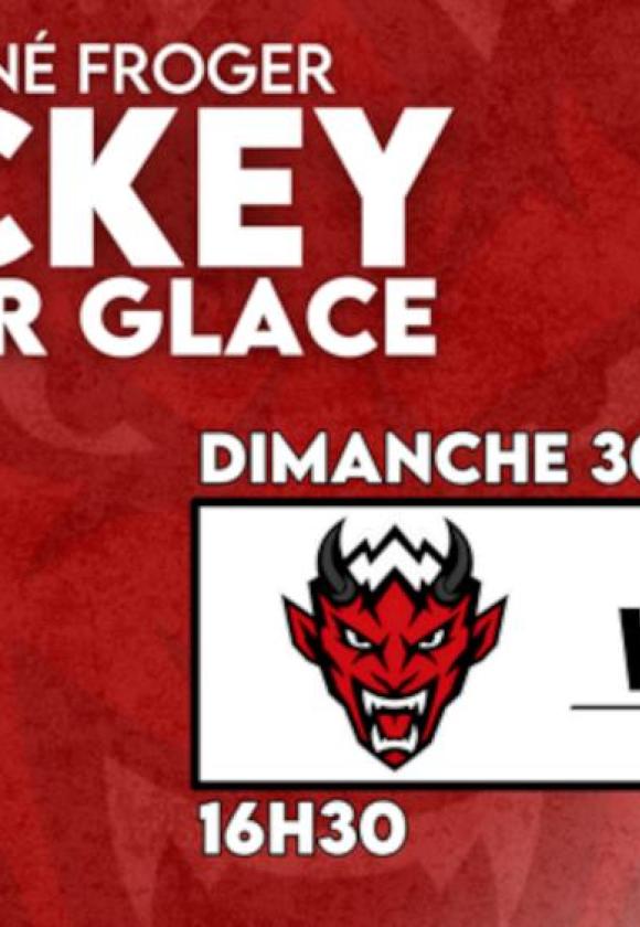 Match de Hockey à la patinoire Roger-Froger_Briançon