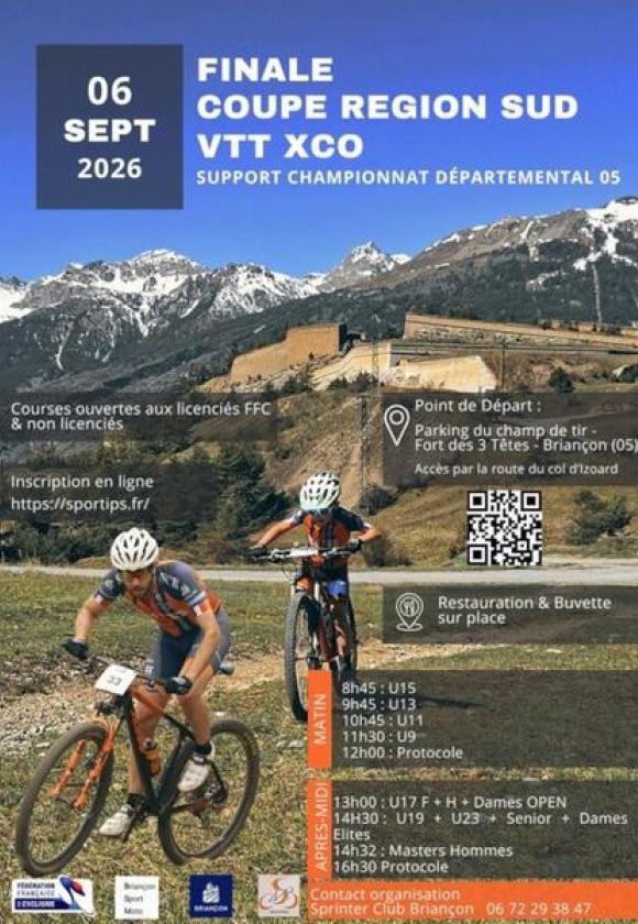 Finale Coupe Région Sug VTT - XCO_Briançon