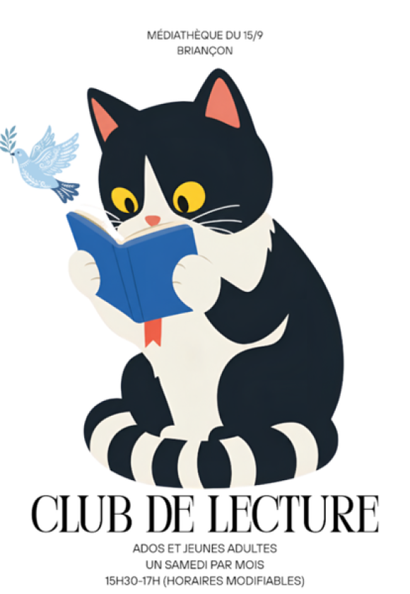 Le Club de lecture de la médiathèque_Briançon