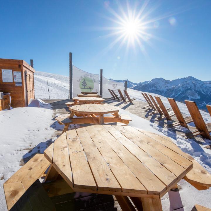 Aires de pique-nique Serre Chevalier