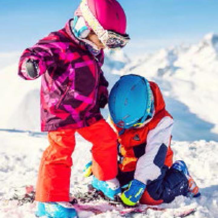 La glisse et les enfants à Serre Chevalier