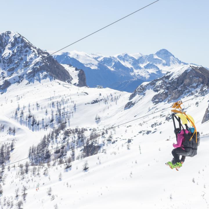Tyrolienne Serre Chevalier