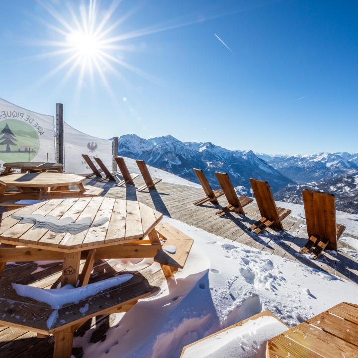 Aire de pique-nique Serre Chevalier