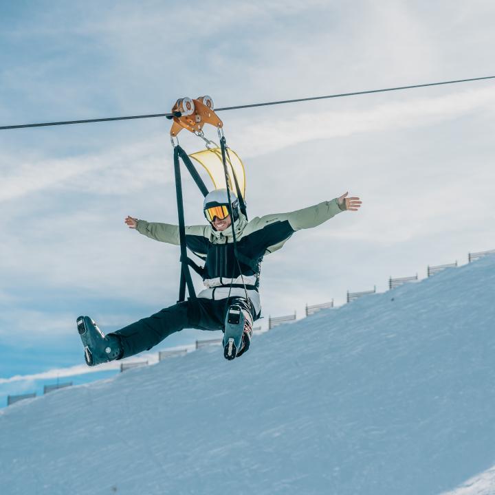 Tyrolienne Serre Chevalier