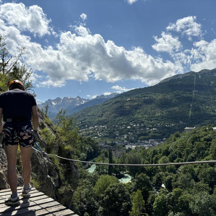 VIA FERRATA SCHAPPE - SERRE CHEVALIER BRIANCON - 05<>