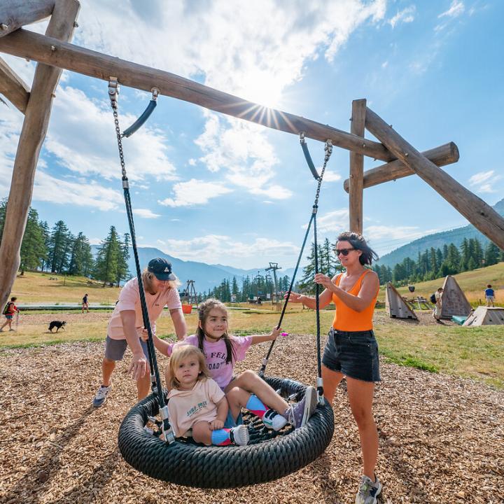 Domaine de Serre Chevalier l'été