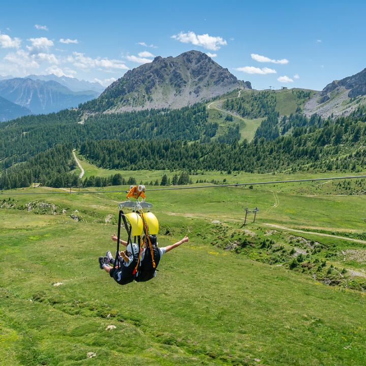 Tyrolienne Géante Serre Chevalier