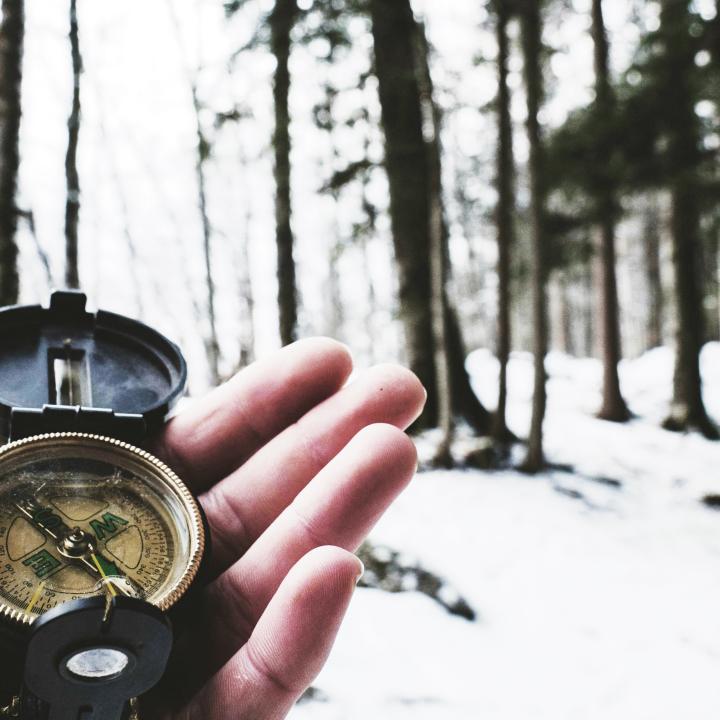 BOussole course dorientation Serre Chevalier