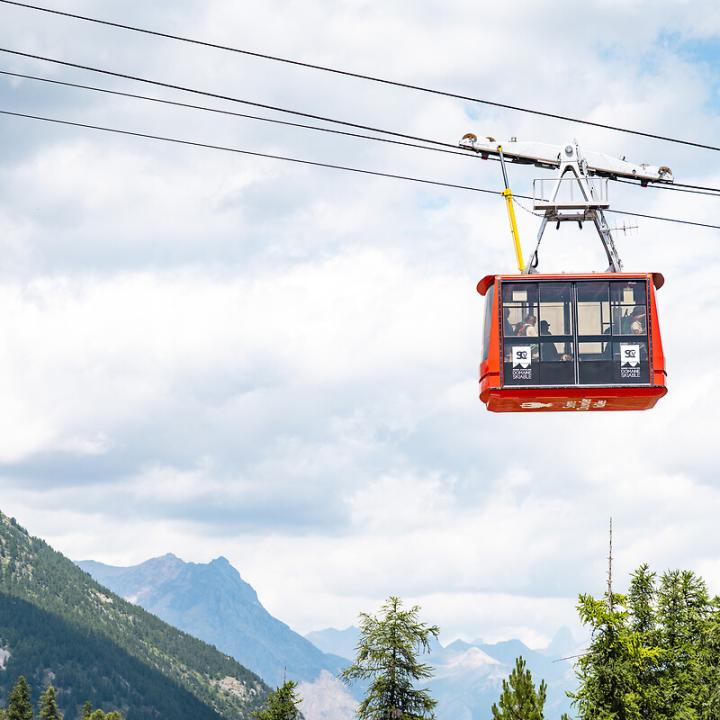 Domaine de Serre Chevalier l'été