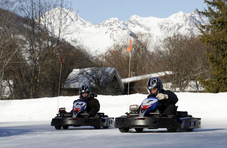 Karting de Serre Chevalier - karting sur glace