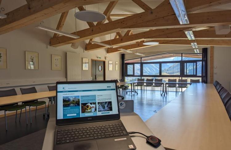 Salle de réunion/conférence du jardin du Lautaret