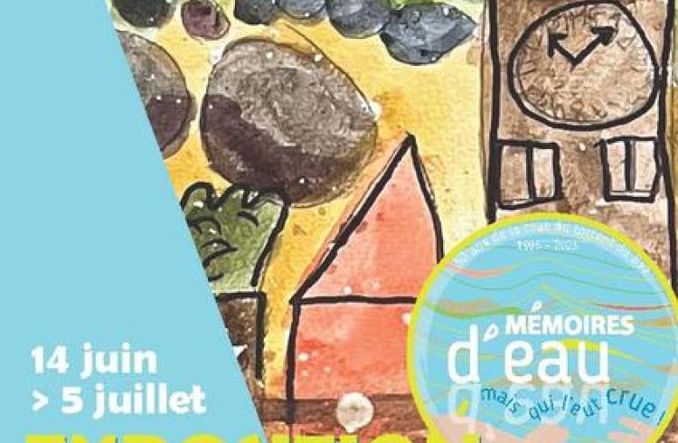 Exposition des œuvres des enfants de l'école_La Salle-les-Alpes