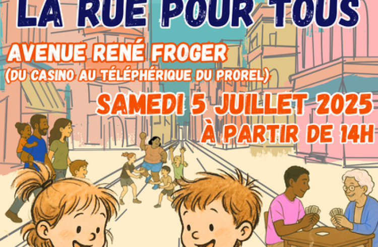 "La rue des enfants, la rue pour tous"_Briançon