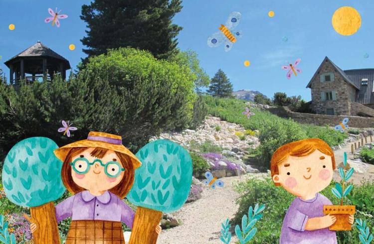 Visites jeune public du jardin botanique_Le Monêtier-les-Bains