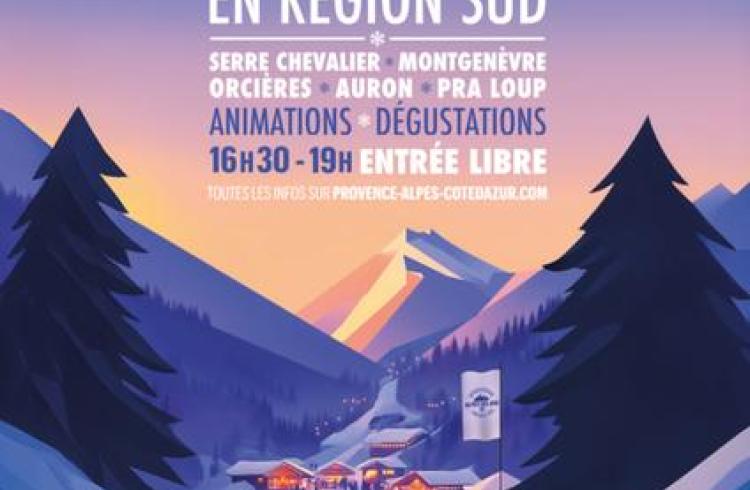 Tournée des neiges Région Sud_Saint-Chaffrey