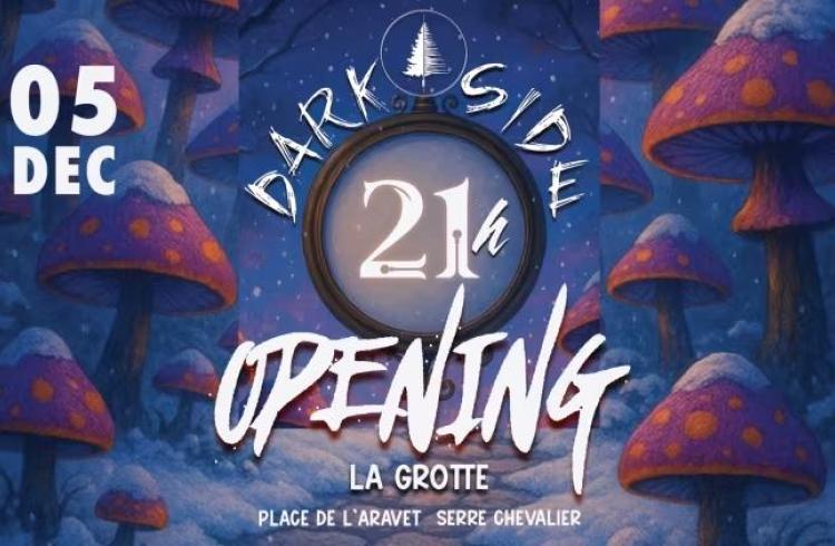 Opening à la Grotte_La Salle-les-Alpes