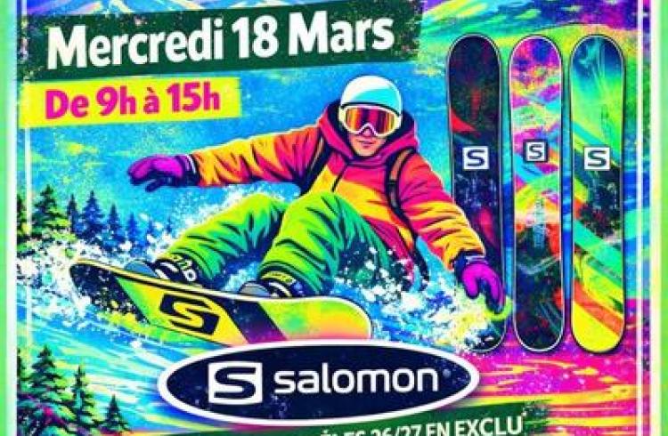 Snowboard test Salomon_Saint-Chaffrey