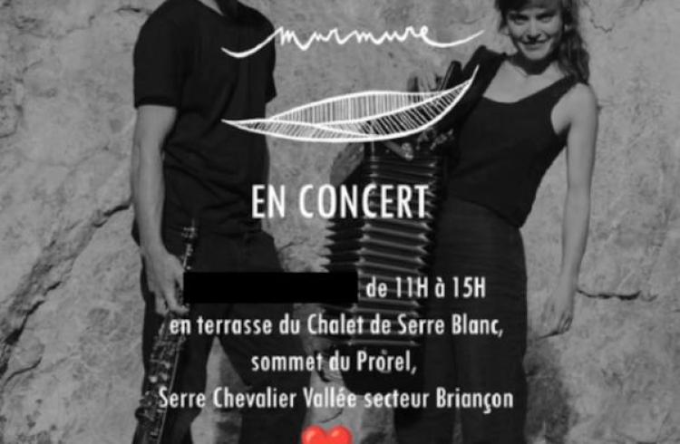 Murmure en concert au Chalet de Serre blanc_Briançon