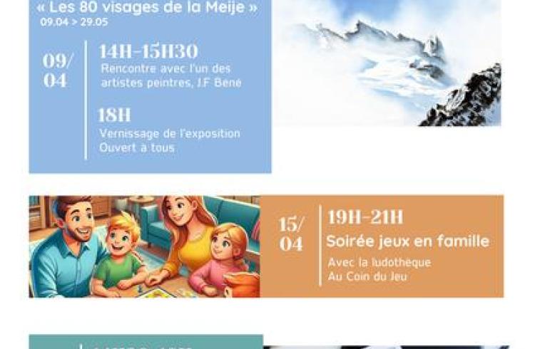 Exposition "Les 80 visages de la Meije"_Saint-Chaffrey