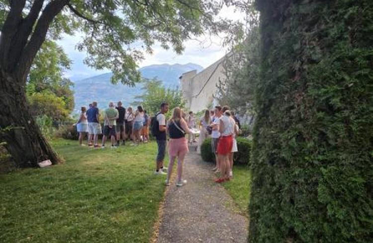Visite à croquer: Apéro au jardin du gouverneur!_Briançon