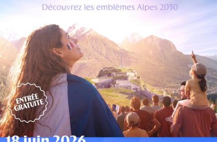 Dévoilement des Emblèmes Alpes 2030_Le Monêtier-les-Bains