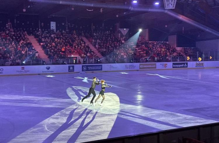 Championnats de France Elites de patinage artistique et das sur glace_Briançon