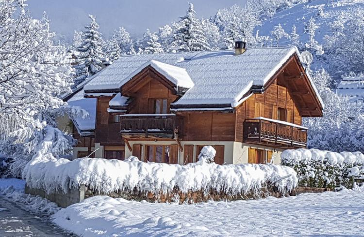 facade sud hiver