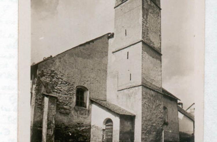 Photo ancienne de la chapelle saint Pierre