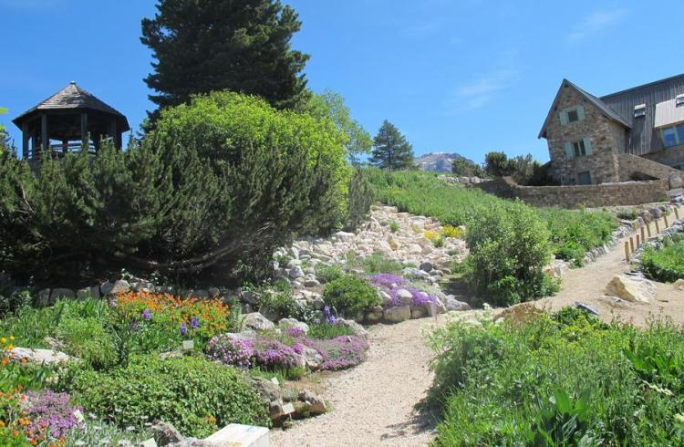 2 hectares de massifs et rocailles