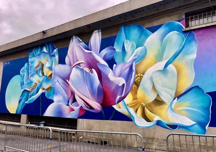 sophie-mess Street art Briançon