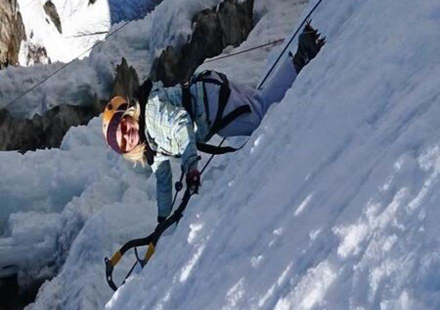 cascade de glace