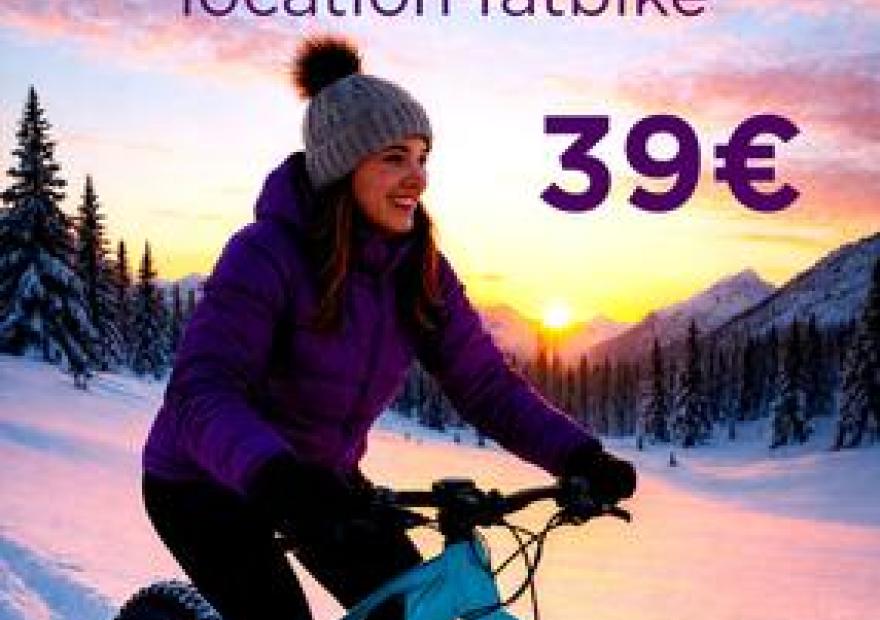 Rando fat bike nocturne_La Salle-les-Alpes