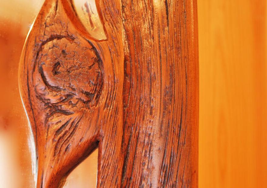Sculpture bois Maison d'Artisans de Pays des Hautes-Alpes