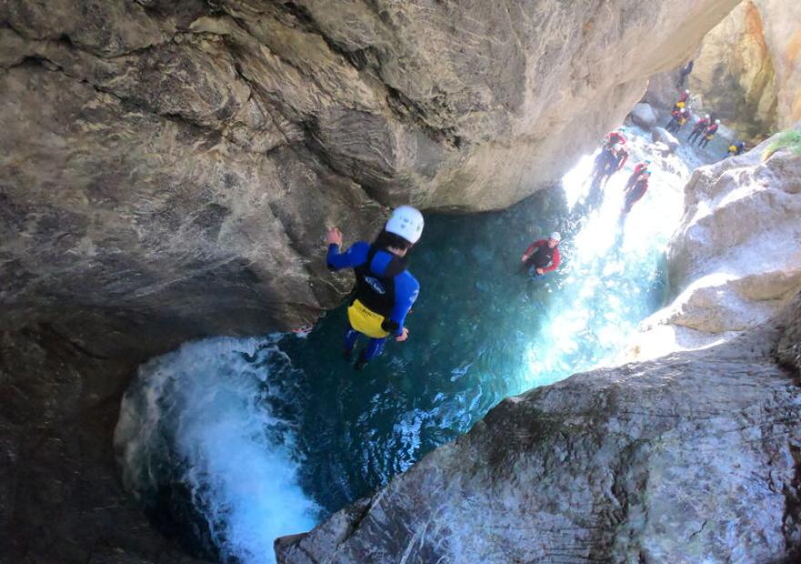 Saut canyon