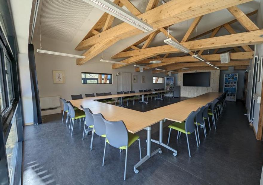 Salle de réunion/conférence du jardin du Lautaret