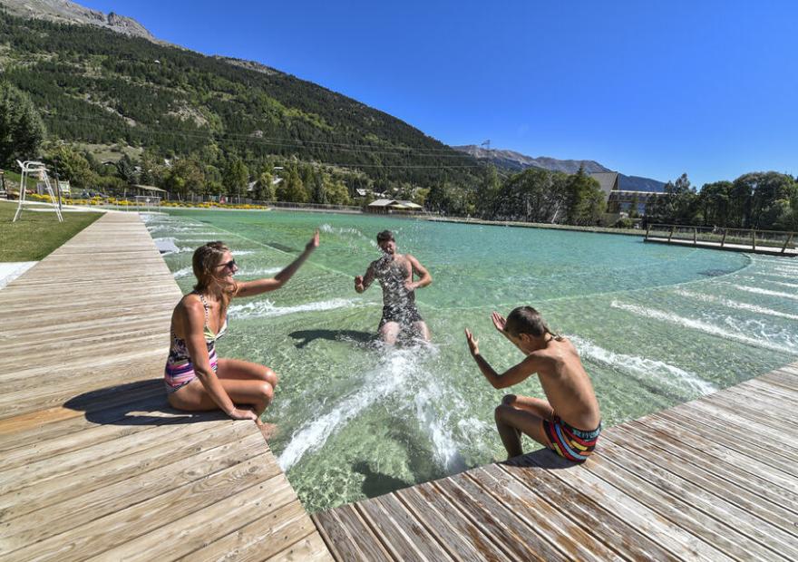 Plan d'eau biotope - serre chevalier