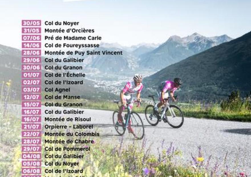 Cols réservés aux cyclistes 2026 - Col du Granon_Saint-Chaffrey