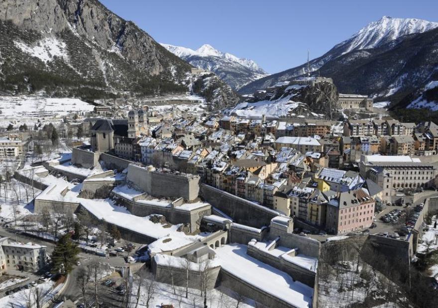 Vue aérienne, Cité Vauban