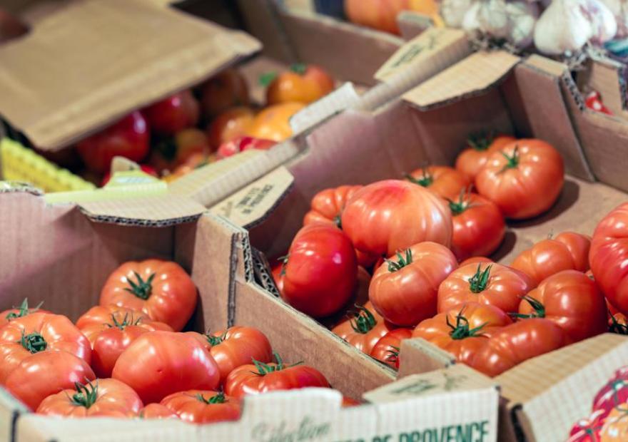 Marché hebdomadaire de Villeneuve - Eté_La Salle-les-Alpes