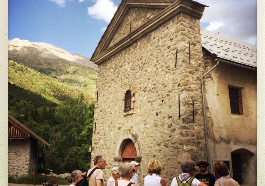 Decoiuverte de l'eglise des Guibertes