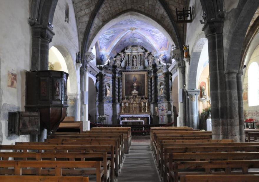 Eglise Saint Marcellin de la Salle les alpes