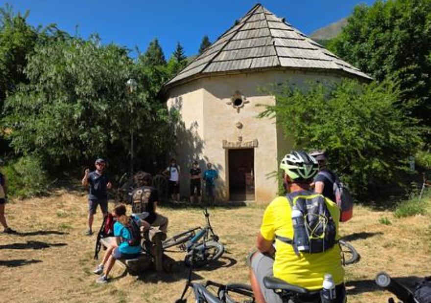 Découverte patrimoine de la vallée en VTT VAE_La Salle-les-Alpes