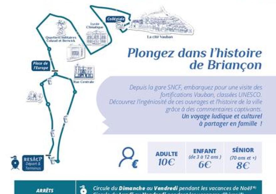 Le petit train de Briançon_Briançon