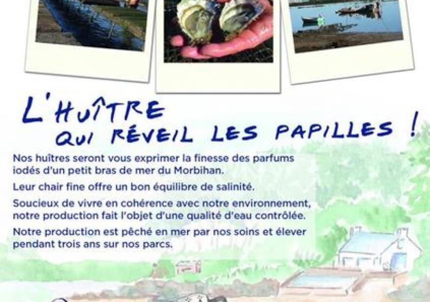 Dégustation d'huîtres au Café Resto Biocoop Chez Puy_Saint-Chaffrey